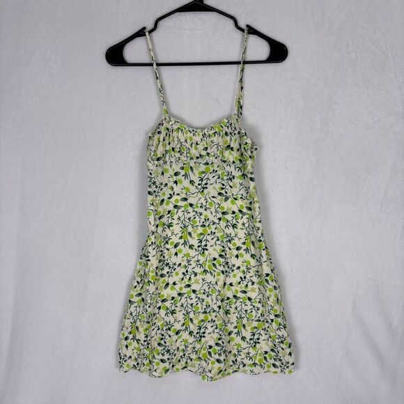 Urban Outfitters Green Grape Mini Dress Size XS - Picture 1 of 8